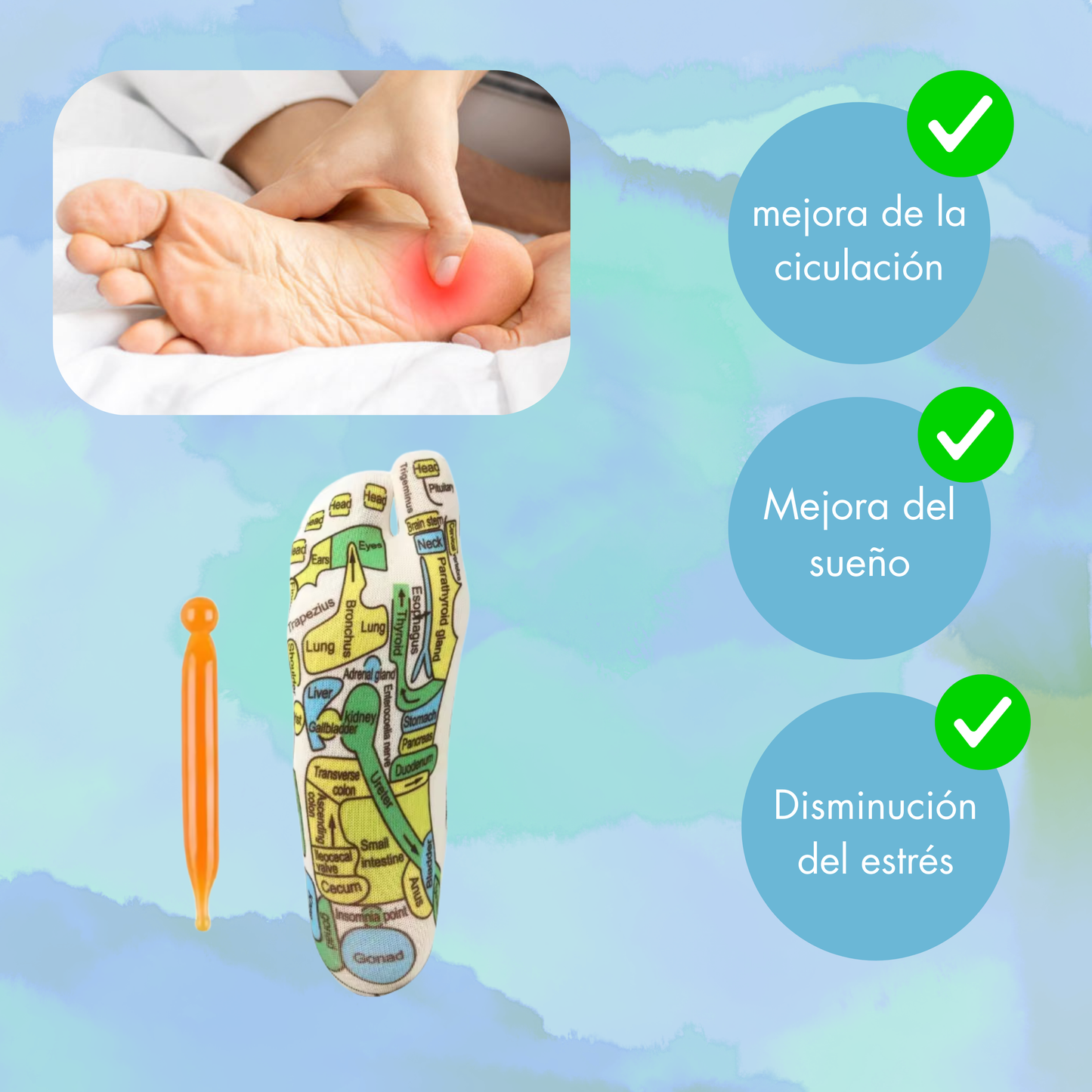 Calcetines para dolor del cuerpo, estrés y mejora del sueño